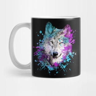 Dramabite Watercolor wolf Mug